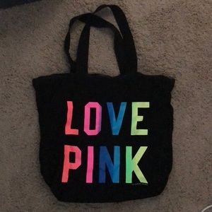 Pink tote